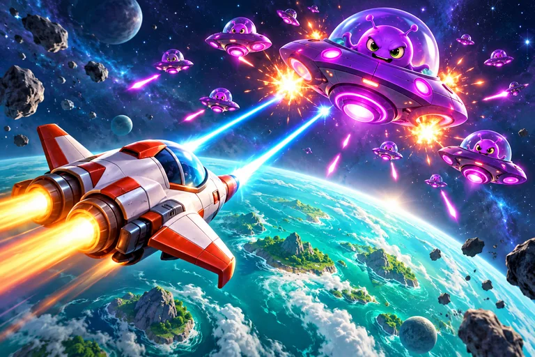 Alien Attack cover illustration