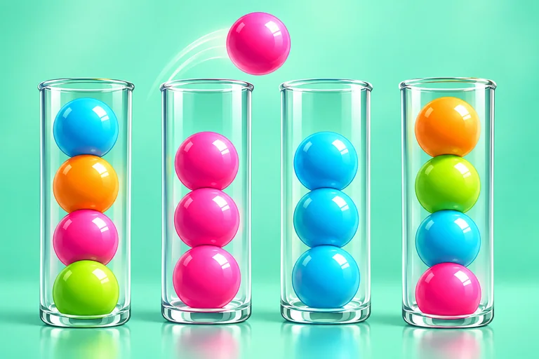 Ball Sort Puzzle cover illustration