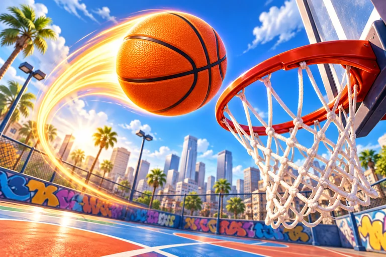 Basketball Crazy cover illustration