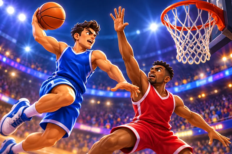 Basketball Legends 2020 cover illustration