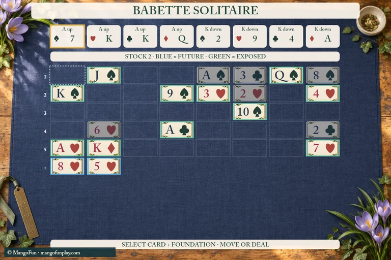 Babette Solitaire cover illustration