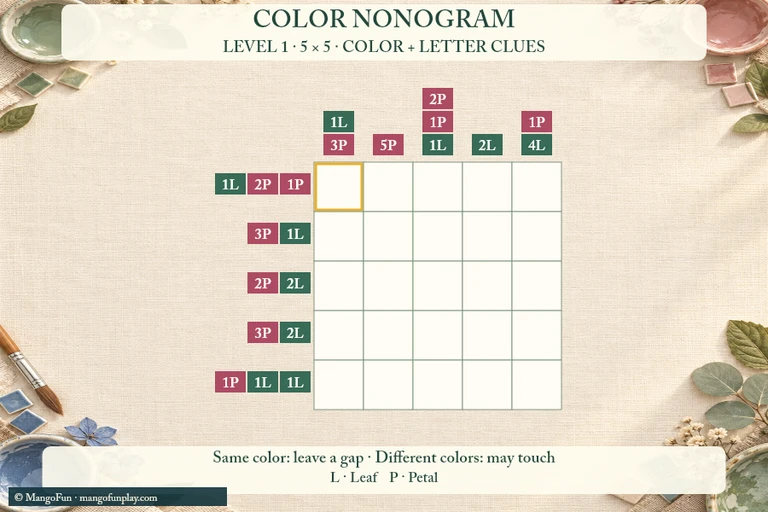 Color Nonogram cover illustration