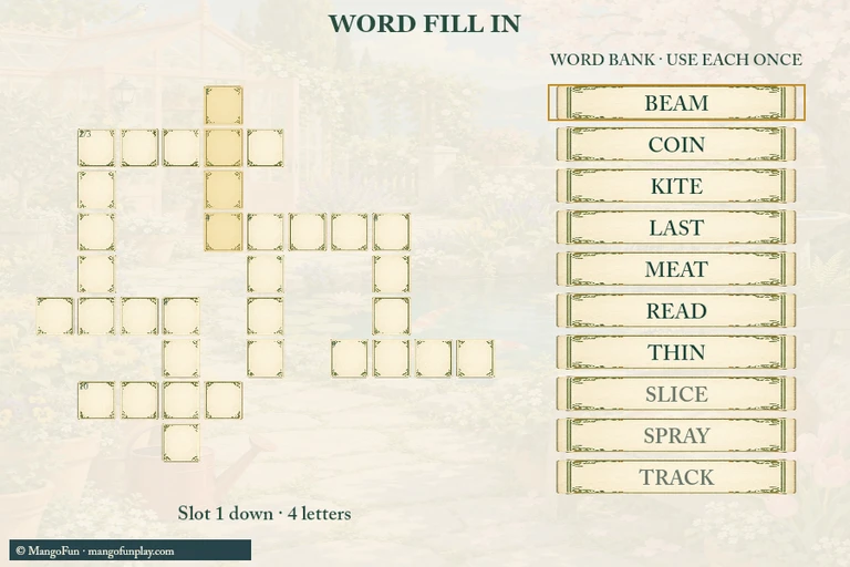 Word Fill In cover illustration