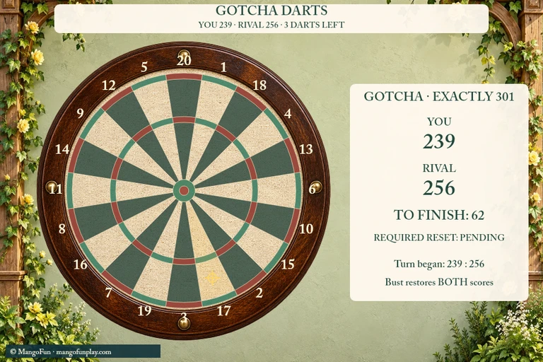 Gotcha Darts cover illustration