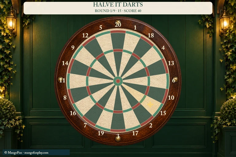 Halve It Darts cover illustration