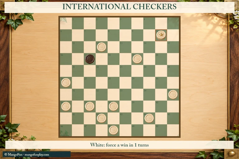 International Checkers cover illustration