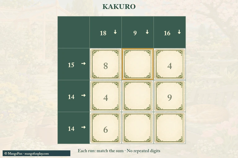 Kakuro cover illustration