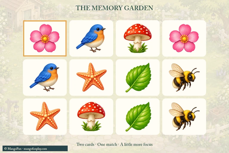 Memory Matching cover illustration
