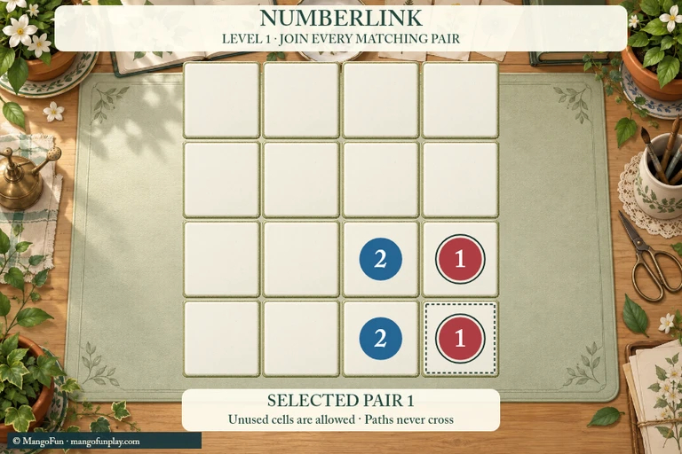 Numberlink cover illustration
