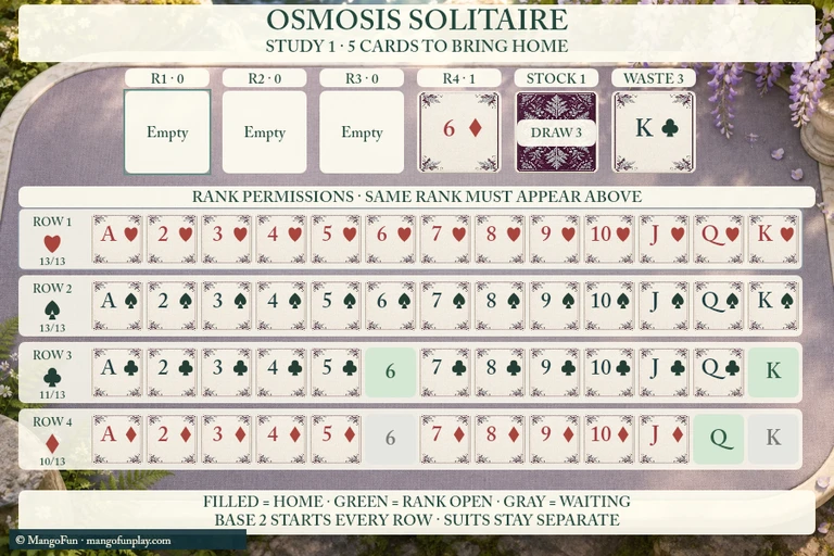 Osmosis Solitaire cover illustration