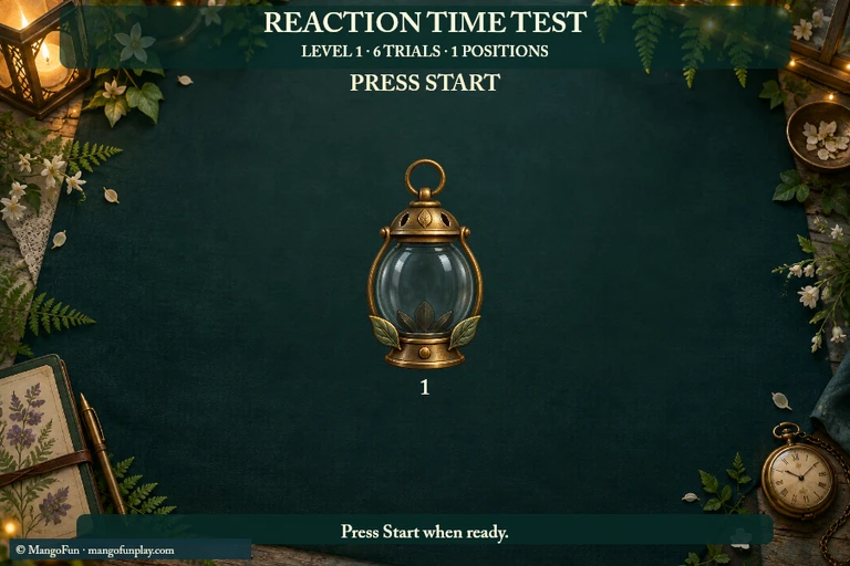 Reaction Time Test cover illustration