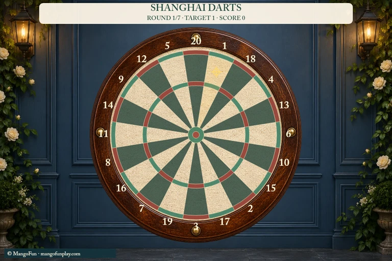 Shanghai Darts cover illustration