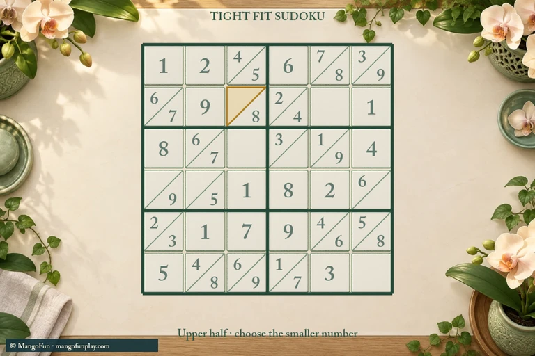 Tight Fit Sudoku cover illustration
