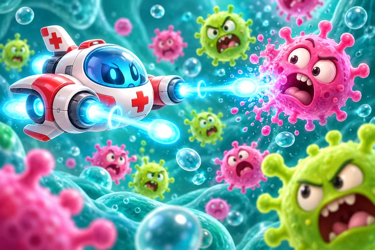Germ War cover illustration