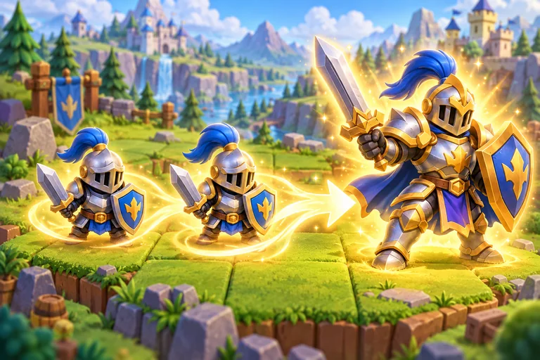 Merge Heroes cover illustration