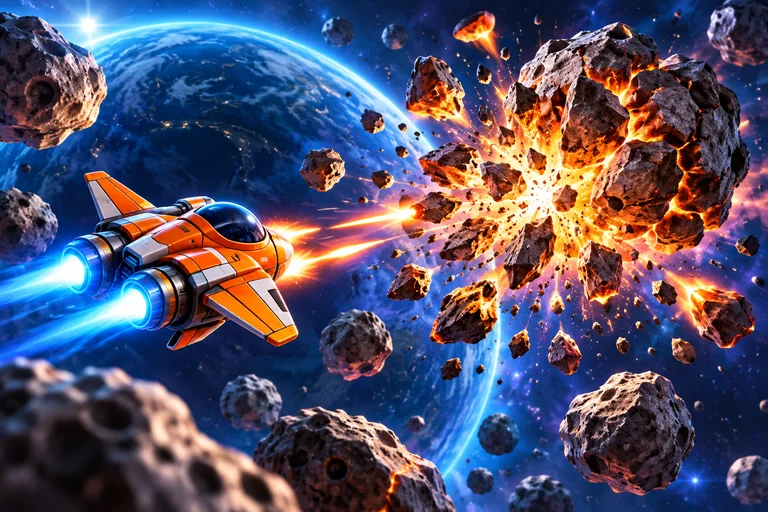 Meteorite Shooter cover illustration