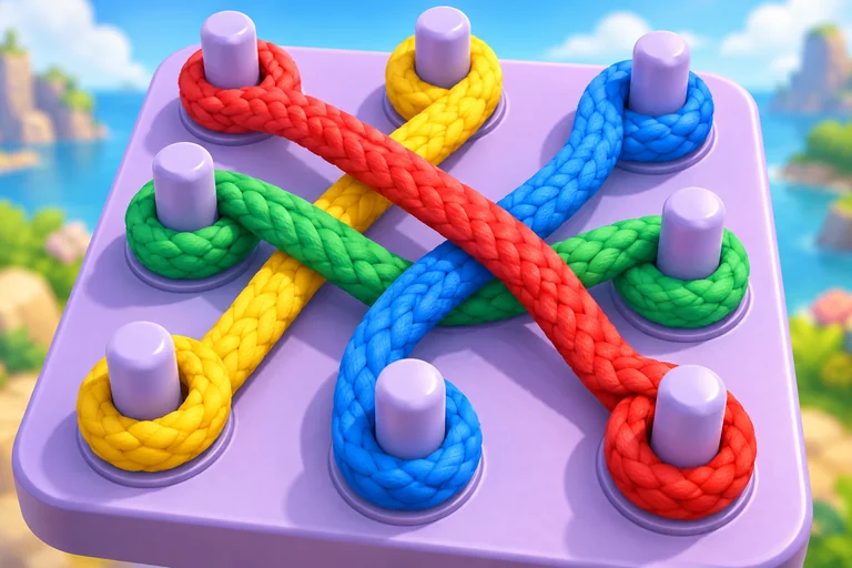 Rope Color Sort 3D cover illustration