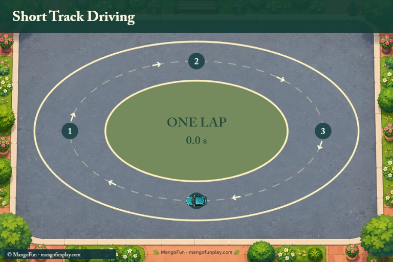 Short Track Driving cover illustration