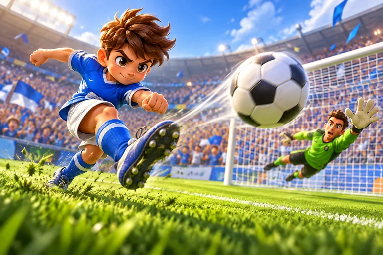 Soccer Hero cover illustration