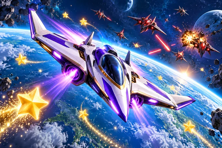 Star Wing cover illustration
