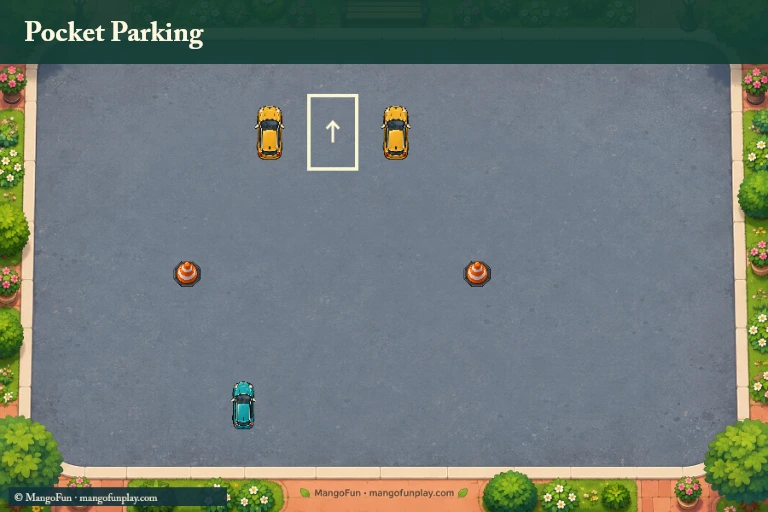 Top Down Parking Game cover illustration